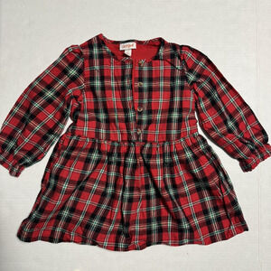 Cat & JackGirls 4T Dress Plaid Fall School Casual Lightweight Soft Cool Weather